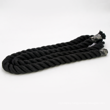 3-strand with good strength Marine grade boat mooring hardware 3mm black polypropylene fiber ropes